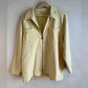 Eddie Bauer yellow jacket loose fit